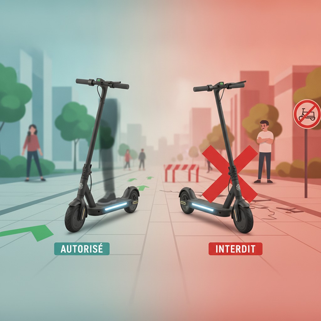 Trottinette Électrique sur le Trottoir : Autorisé ou Interdit ?